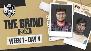 [EN] BGIS 2024 | THE GRIND | Week 1 Day 4 | BGMI