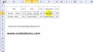 Change Text with Excel SUBSTITUTE Function