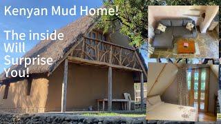 He used what he had around him to create this affordable home! Natural and inspiring