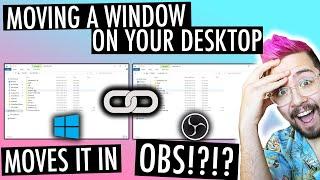 THIS. IS. COOL! - Track / Move Window Capture Positions In OBS AUTOMATICALLY