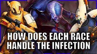What Happens when a Genestealer Infects Each Race? | Warhammer 40k Lore