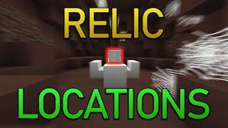 Relic Locations Guide, Spider's Den Area! Hypixel Skyblock