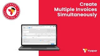 Create Multiple Invoices Simultaneously II DESKTOP II GST Billing Software