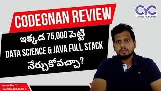 Codegnan Review | Data science course in Hyderabad| Java full course in Madhapur |Choose Your Career