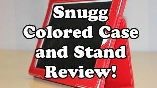 Snugg Colored Leather Case and Stand Review!