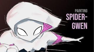 Spider-Gwen | A Spider-Verse Digital Fan-Art