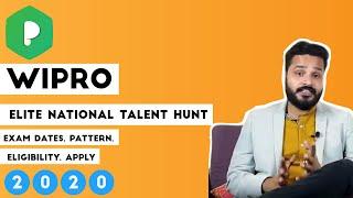 Wipro Elite National Talent Hunt 2020 Exam Dates, Pattern, Eligibility, Apply