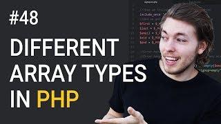 48: Different types of array in PHP - PHP tutorial