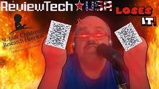 ReviewTechUSA Flips Out Over Donating To Charity