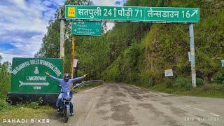 Exploring Lansdowne Uttarakhand || Gumkhal to Lansdowne || By Alok Rana || Pahadi Biker