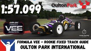 iRacing Formula Vee Oulton Park International Track Guide - 1:57.099 Week 1 Season 4, 2024