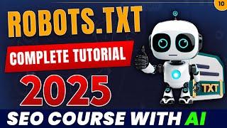 What is Robots.txt in SEO in Hindi | How to Create Robots.txt File for Website | #robots.txt #seoai