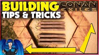 BUILDING TIPS & TRICKS FOR BEGINNERS & INTERMEDIATE | Conan Exiles |