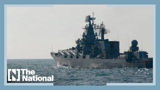 Russia says its Black Sea flagship, the 'Moskva', has sunk after fire