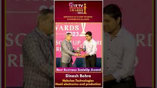 ITTV Business Scaleup Awards | Dinesh Bohra, Best Business ScaleUp Award | ITTV Global Media