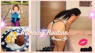 my REAL morning routine *7am routine + Mommy of 2