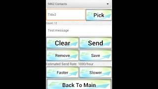 Sending Mass SMS Text Marketing Blasts With BizTexter