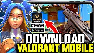 Valorant Mobile NEW BETA Is Finally Here(Android/IOS)  GLOBAL LAUNCH | HOW TO DOWNLOAD VALO MOBILE