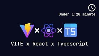 Set up a vite + react + typescript project (2023)