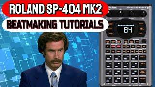 How to make a full beat on Roland SP-404 MK2 Tutorial