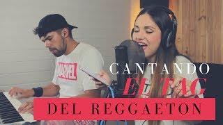 CANTANDO EL TAG DEL REGGAETON | Carolina García