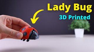 3D Printed Lady Bug #Shorts