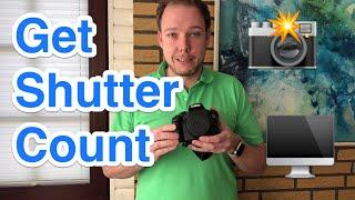 Read shutter count of Canon EOS for free on Mac