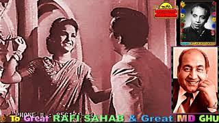 RAFI & LATA JI~Film PARAS~{1949}~Dil Leke Chhupne Wale~[* HD Video *]**[*TRIBUTE To Great RAFI *]