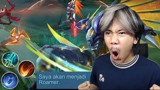 MAIN SABER ROAM PAKAI ITEM SKY PIERCER MUSUH AUTO KENA MENTAL - Mobile legends