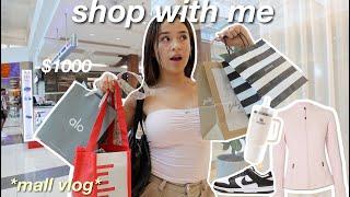 SHOPPING VLOG ️ huge clothing haul, back to school essentials, buying a new wardrobe + fit inspo