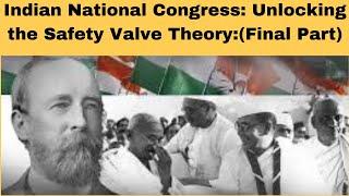 Exploring the Safety Valve Theory in the Formation of the Indian National Congress