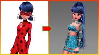 Miraculous Ladybug Transformation In Party - Miraculous Cartoon Art