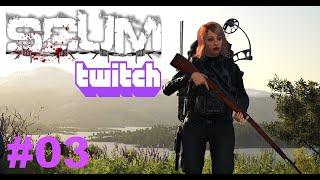 SCUM Live Twitch - Olga Melina versucht zu Überleben - #03 Staffel 01 Stream