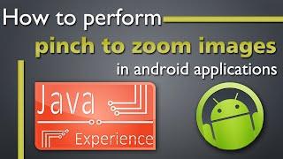 How to perform pinch to zoom images in android apps