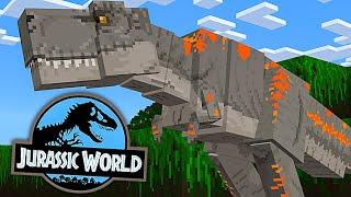 MINECRAFT JURASSIC WORLD #1 - TAKICH DINOZAURÓW NIE BYŁO! NOWY PARK Z ADMIROSEM