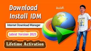 How to Install IDM Internet Download Manager Free for Lifetime 2025