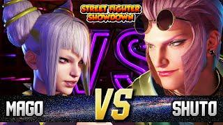 [SF6] Mago (Juri) VS Shuto (Marisa) | High level match