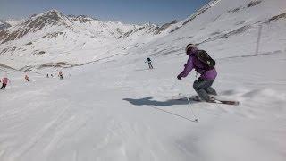 Frühlingsskilauf in Ischgl (Tirol, Österreich) - Schneebericht am 21.3.2014