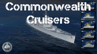 Tech Tree Talk - Commonwealth Cruisers - World of Warships Blitz