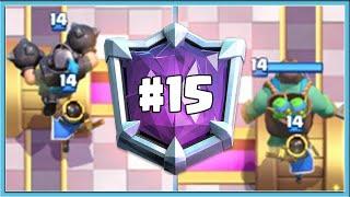  ДВА ТАНКА В ОДНОЙ КОЛОДЕ! СТРАННАЯ КОЛОДА В ТОП-15 МИРА / Clash Royale