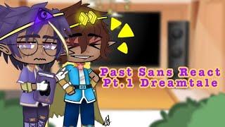 Past Sans react pt.1 Dreamtale