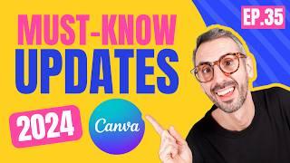NEW in Canva! | Element Timing, Blur Brush, Chart Bar Race... | What's HOT in Canva  [Ep. 35]
