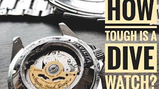 Dive watch torture test. How tough is a tool watch? |invicta pro diver automatic |