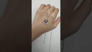 Cheap Beautiful Necklace Changing Colour Pendant From Shopee