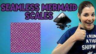 Create a Seamless Mermaid Scale Pattern in Inkscape - Inkscape Tutorials for Beginners