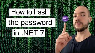 How to hash password in .NET 7