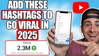 The BEST Tags & Hashtags To Use on YouTube To Go Viral in 2025 (new algorithm)