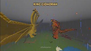 Monsterverse addon new KING GIDHORAH update look #minecraft