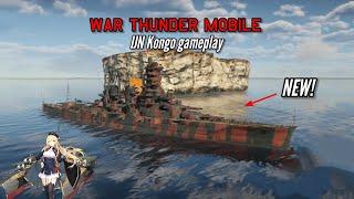 NEW! IJN Kongo gameplay: Pretty solid ship - War Thunder Mobile