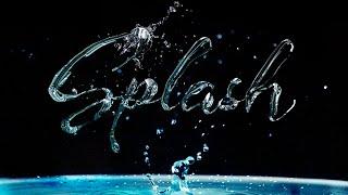 Liquid Splash Text Effect in Photoshop